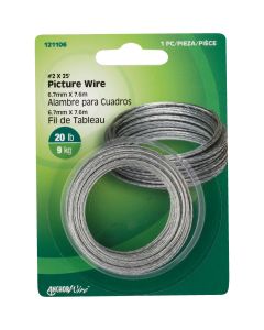 Hillman Anchor Wire 20 Lb. Capacity 25 Ft. Picture Wire