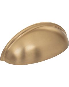 KasaWare 3-11/16 In. Overall Length Satin Bronze Cup Pull (6-Pack)