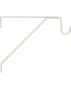 National White Shelf/Rod Bracket