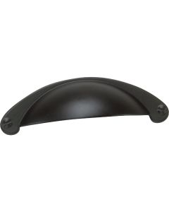 Laurey Nantucket 2-1/2 In. Center-To-Center Oil Rubbed Bronze Cup Cabinet Pull