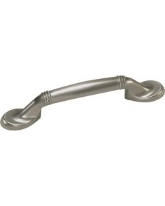 Laurey Nantucket 3 In. Center-To-Center Satin Pewter Spoonfoot Cabinet Pull