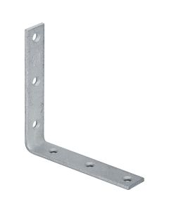 National Catalog 115 6 In. x 1-1/8 In. Galvanized Corner Brace