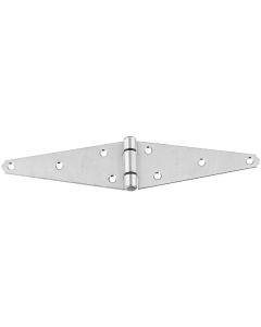 National 6 In. Stainless Steel Heavy Strap Hinge