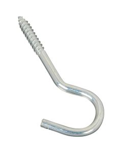 Screw Hook Zinc 1/4x4-1/4