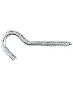 Screw Hook Zinc 3/8x4-7/8