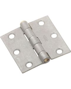 National 2-1/2 In. Galvanized Removable Pin Broad Hinge