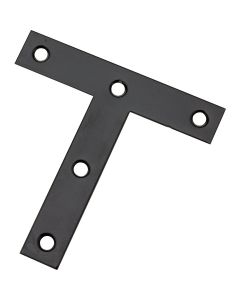 National 4 In. x 4 In. Black T-Plate