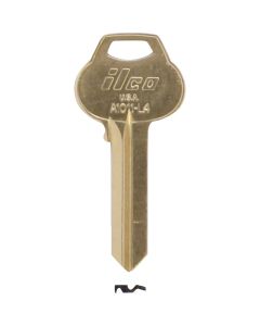 ILCO Corbin Nickel Plated File Cabinet Key, RU101 (10-Pack)