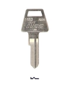 ILCO American Nickel Plated House Key, AM4 / 1653 (10-Pack)