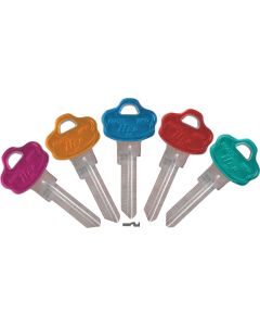 ILCO Kwikset Assorted Design Decorative House Key, KW10PC / KW10-PC ASST (5-Pack)