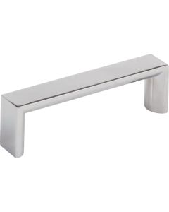 Elements Walker 4 In. Overall Length Polished Chrome Cabinet Pull