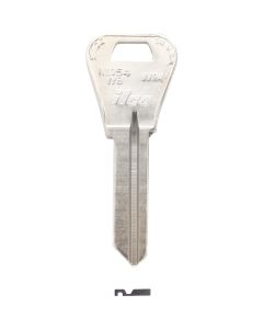 ILCO Weiser Nickel Plated House Key, WR4 / A1054WB (10-Pack)