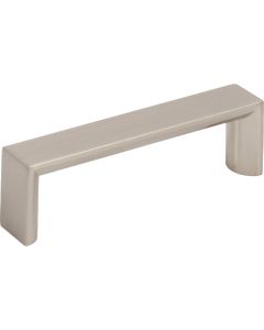 Elements Walker 4 In. Overall Length Satin Nickel Cabinet Pull