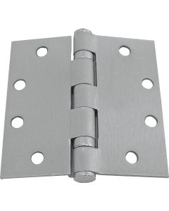 Tell 4-1/2 In. Square Prime Coat Commercial Plain Bearing Door Hinge (3-Pack)