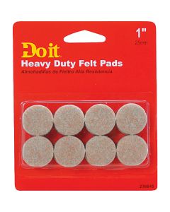 Do it 1 In. Beige Self Adhesive Felt Pads (16-Count)
