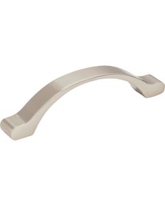Elements Seaver 4-7/8 In. Overall Length Satin Nickel Arched Cabinet Pull
