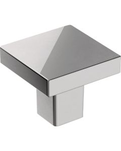 Amerock Monument 1.1875 In. Square Polished Chrome Cabinet Knob