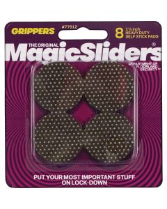 Magic Sliders 1-1/2 In. Heavy Duty Gripper Pad (8-Pack)