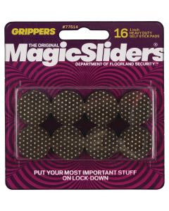 Magic Sliders 1 In. Heavy Duty Gripper Pad (16-Pack)