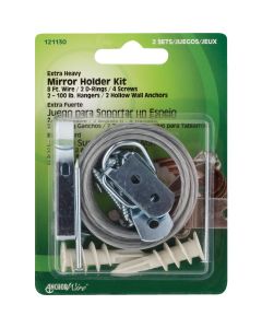 Hillman Anchor Wire Heavy-Duty Mirror And Picture Hanger Kit