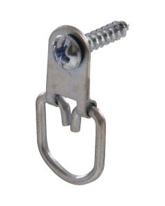 Hillman Small Anchor Wire D-Rings (4-Count)