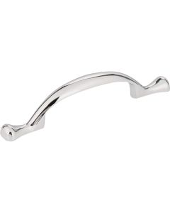 Elements Merryville 5-1/8 In. Overall Length Polished Chrome Cabinet Pull