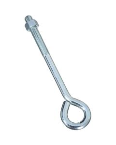 National 5/8 In. x 10 In. Zinc Eye Bolt with Hex Nut