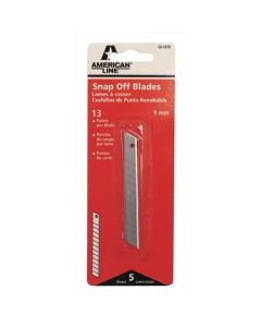 Olfa Silver 9mm 13-Point Snap-Off Knife Blade (10-Pack)