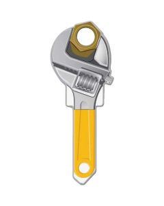 Lucky Line Wrench Design Decorative House Key, KW11
