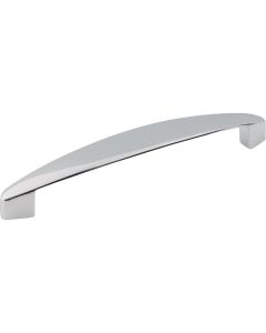 Elements Belfast 5-9/16 Overall Length Polished Chrome Asymmetrical Cabinet Pull