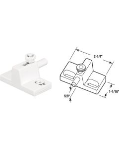 Defender Security White Slide Bolt Patio Door Lock