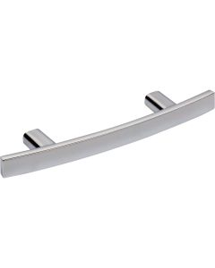 Elements Thatcher 5-1/4 In. Overall Length Polished Chrome Curved Cabinet Bar Pull