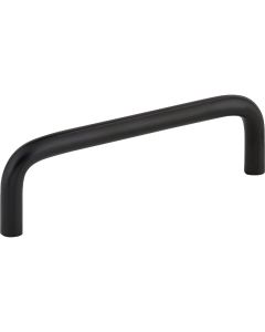 Elements Torino 4-5/16 In. Overall Length Matte Black Cabinet Wire Pull