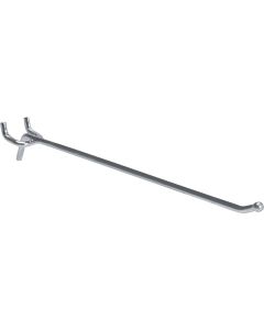 10 In. Ball Tip End Straight Pegboard Hook