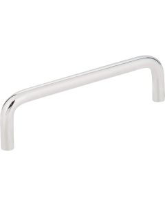 Elements Torino 4-5/16 In. Overall Length Polished Chrome Cabinet Wire Pull