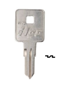 ILCO Craftman BRS Key Blank, 1605 (10-Pack)