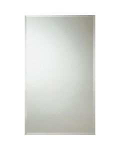 Zenith Frameless Beveled 16 In. W x 26 In. H x 4-1/2 In. D Single Mirror Surface/Recess Mount Medicine Cabinet