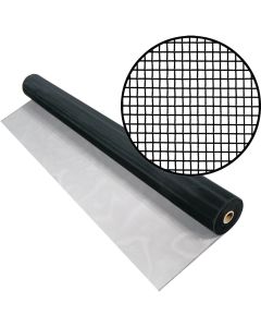 Phifer 30 In. x 100 Ft. Black Aluminum Screen