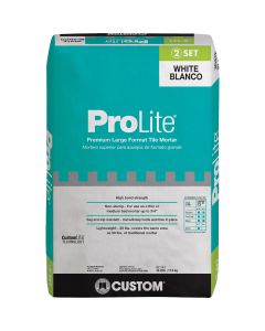 Custom Building Products ProLite 30 Lb. White Tile & Stone Mortar