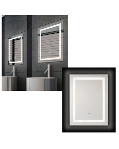 Renin Portofino 23-5/8 In. W. x 31-1/2 In. H. Polished Edge Backlit Wall Mirror