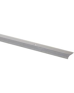 M-D Building Products 3/4 In. x 3 Ft. Satin Silver Aluminum Fluted Tile Edging