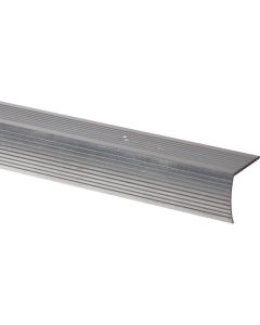 M-D Satin Silver 1-1/8 In. W x 72 In. L Aluminum Stairnose