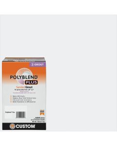 Custom Building Products PolyBlend PLUS 7 Lb. Arctic White Sanded Tile Grout