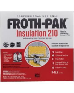 Froth-Pak 210 Two-Component Polyurethane Foam Insulation Kit