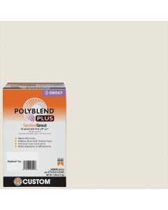 Custom Building Products PolyBlend PLUS 7 Lb. Bright White Sanded Tile Grout