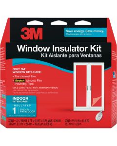 3M Indoor 84 In. x 112 In. Patio Door Insulation Kit