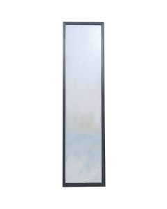 Home Decor Innovations Suave 13 In. x 49 In. Black Plastic Door Mirror