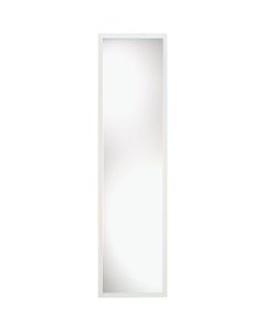 Home Decor Innovations Suave 13 In. x 49 In. White Plastic Door Mirror