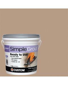 Custom Building Products Simplegrout Gallon Haystack Pre-Mixed Tile Grout