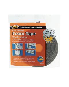 1/4x1/2"X17' Foam Tape